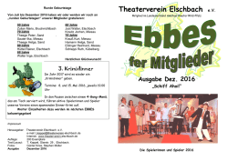 ebbes - Theaterverein Elschbach