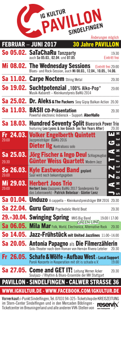 jazzt a ge - IG Kultur