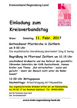 Einladung downladen - KAB Regensburg Land