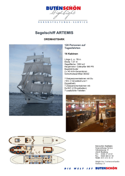 Segelschiff ARTEMIS