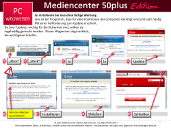 Sitemap – Mediencenter 50plus