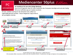Sitemap – Mediencenter 50plus
