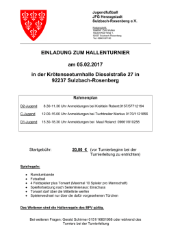 JFG Herzogstadt Turnier 2017