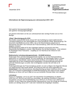 Jahreswechselinfo Eigenversorgung 2016/17 (PDF