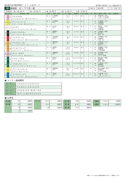 9R 銀嶺賞 B1 サラ系一般 コーナー通過順位 払戻金