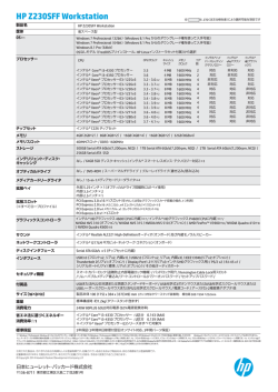 HP Z230SFFWorkstation