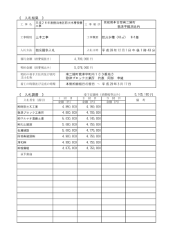 平成28年度館浜地区防火水槽設置工事 [74KB pdfファイル]