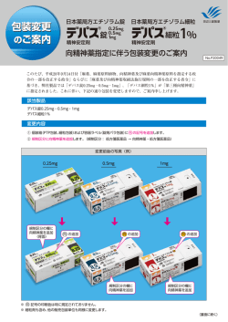 包装変更