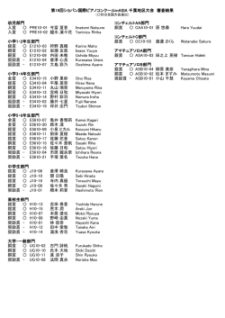 11月20日 - ショパン国際ピアノコンクール in ASIA