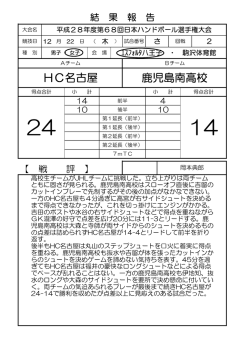 HC名古屋 鹿児島南高校
