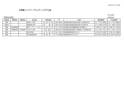 北海道 - 塗料事業本部