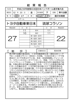 トヨタ自動車東日本 琉球コラソン