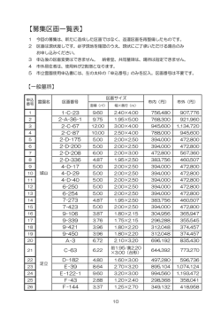 募集区画一覧表（PDF形式：214KB）