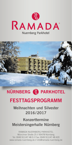 festtagsprogramm
