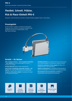 PPU-E - Schunk
