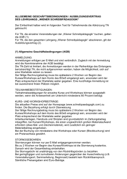 AGB - Berufsverband Österreichischer SchreibpädagogInnen