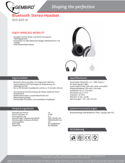 Product Sheet