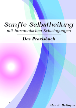 Leseprobe "Sanfte Selbstheilung"