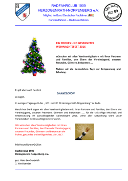 Hallo Rainer - RC 09 Noppenberg