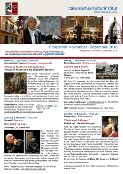 Italienisches Kulturinstitut - Istituto Di Cultura