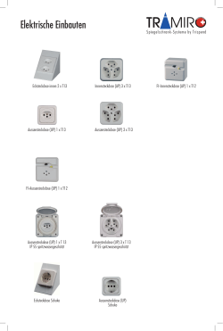 Elektrische Einbauten