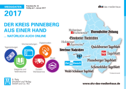 mediadaten - sh:z das medienhaus