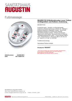 PDF-Artikeldatenblatt - Sanitätshaus Augustin GmbH