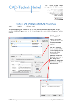Produktdatenblatt - AutoCAD Architecture Schulungshandbuch