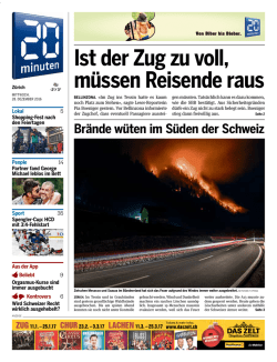 Ist der Zug zu voll, müssen Reisende raus