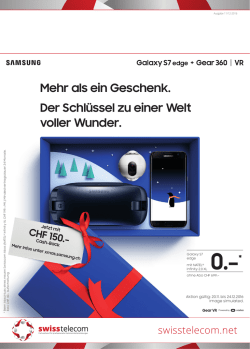 Mehr als ein Geschenk. Der Schlüssel zu einer