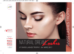 NATURAL DREAMLashes SWISS LASHES TROPHY
