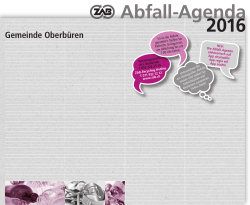 Abfall-Agenda 2016