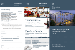 Festtagsprogramm 2016