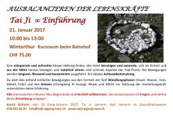 Info - Taiji Qigong Tanz