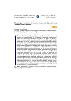 International Journal of Instruction