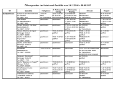 Öffnungszeiten Weihnachten