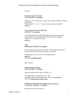 Hochschule für Grafik und Buchkunst Leipzig - www.hgb