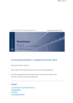 Dezember 2016 - Universität Erfurt