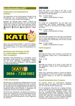 Anrufsammelbus KATI - Gemeinde Krenglbach