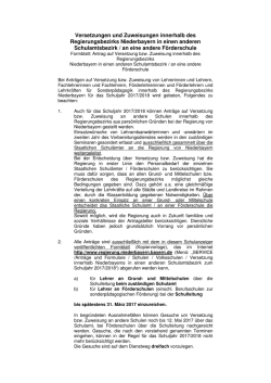 Hinweise - Die Regierung von Niederbayern