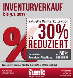 reduziert