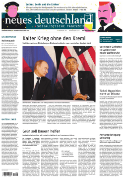 Kalter Krieg ohne den Kreml
