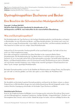 Artikel als PDF herunterladen - Schweizerische Muskelgesellschaft