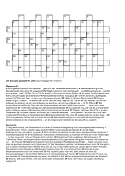 Das Kreuzworträtsel als PDF