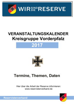 INFOHEFT 2017 KrsGrp Vorderpfalz