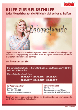 hilfe zur selbsthilfe