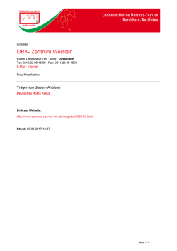 Druckversion  - Landesinitiative Demenz