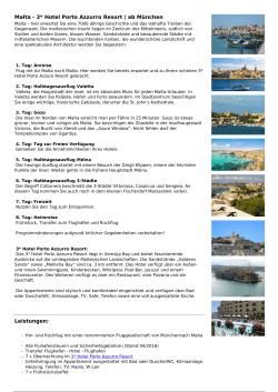 Malta - 3* Hotel Porto Azzurro Resort | ab - THV