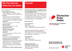 Deutscher Roter Helfer - Kreisverband Leipzig