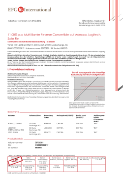 11.00% pa Multi Barrier Reverse Convertible auf Adecco